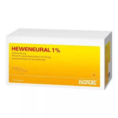 HEWENEURAL 1% ampule, 100X2 ml