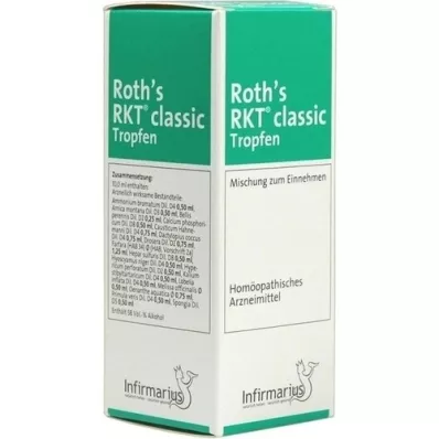 ROTHS RKT Klasične kapljice, 50 ml