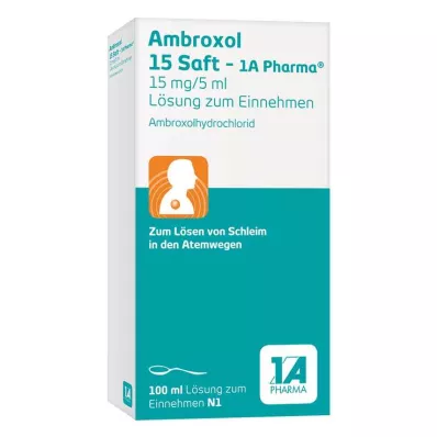 AMBROXOL 15 Sok-1A Pharma, 100 ml AMBROXOL 15 Sok-1A Pharma, 100 ml