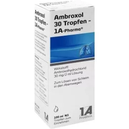 AMBROXOL 30 kapljic - 1A Pharma, 100 ml
