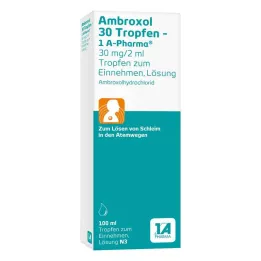 AMBROXOL 30 kapljic - 1A Pharma, 100 ml