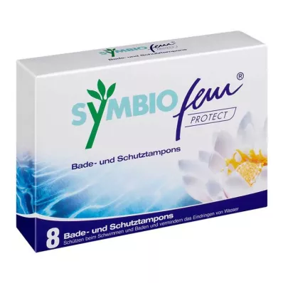 SYMBIOFEM Zaščitna kopel in zaščitni tampon, 8 kosov SYMBIOFEM Zaščitna kopel in zaščitni tampon, 8 kosov
