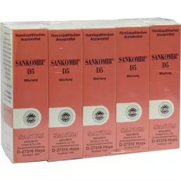 SANKOMBI D 5 kapljic, 10X10 ml