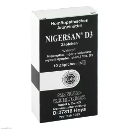 NIGERSAN D 3 Svečke, 10 kosov