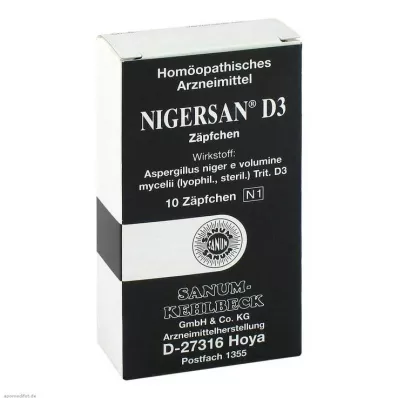 NIGERSAN D 3 Svečke, 10 kosov NIGERSAN D 3 Svečke, 10 kosov
