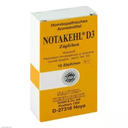 NOTAKEHL D 3 Svečke, 10 kosov