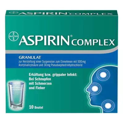 ASPIRIN COMPLEX Btl.w.Gran.z.Herst.e.Susp.z.Einn., 10 kosov ASPIRIN COMPLEX Btl.w.Gran.z.Herst.e.Susp.z.Einn., 10 kosov