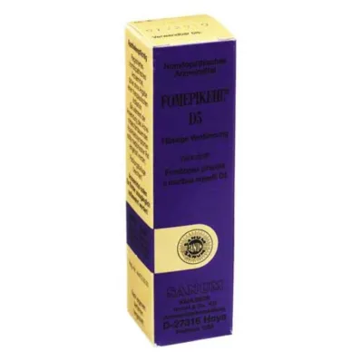 Fomepikehl D 5 kapljic, 10 ml
