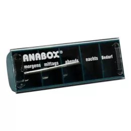 ANABOX Dnevna škatla turkizna, 1 kos