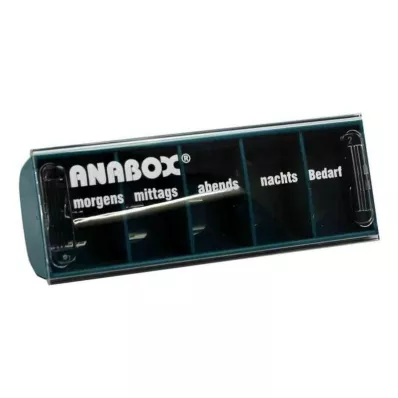ANABOX Dnevna škatla turkizna, 1 kos ANABOX Dnevna škatla turkizna, 1 kos