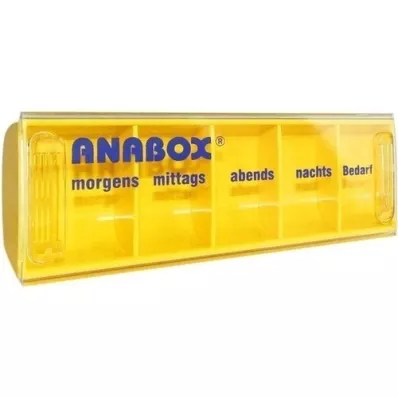 ANABOX Dnevna škatla, različne barve, 1 kos