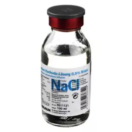 KOCHSALZLÖSUNG 0,9-odstotna steklena steklenička, 100 ml