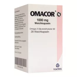 OMACOR 1.000 mg mehke kapsule, 28 kosov