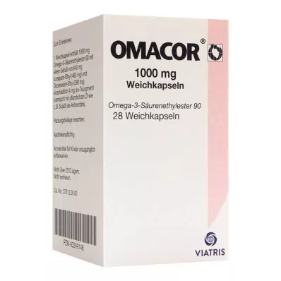 OMACOR 1.000 mg mehke kapsule, 28 kosov