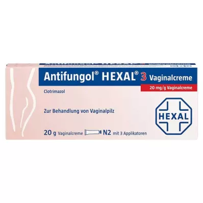 ANTIFUNGOL HEXAL 3 Vaginalna krema, 20 g ANTIFUNGOL HEXAL 3 Vaginalna krema, 20 g
