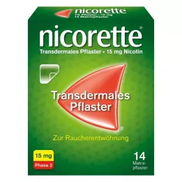 NICORETTE TX Obliž 15 mg, 14 kosov