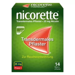 NICORETTE TX Obliž 25 mg, 14 kosov