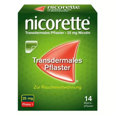 NICORETTE TX Obliž 25 mg, 14 kosov