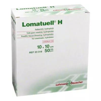 LOMATUELL H Mazilo tul 10x10 cm sterilno, 50 kosov LOMATUELL H Mazilo tul 10x10 cm sterilno, 50 kosov