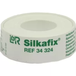 SILKAFIX Sponka 1,25 cmx5 m, plastična tuljava, 1 kos