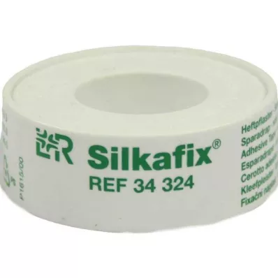 SILKAFIX Sponka 1,25 cmx5 m, plastična tuljava, 1 kos