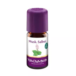 MUSKATELLERSALBEIÖL Ekološko, 5 ml