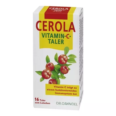 CEROLA Vitamin C Taler Grandel, 16 kosov