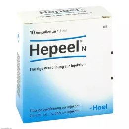 HEPEEL N Ampule, 10 kosov