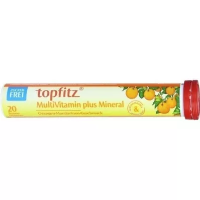 TOPFITZ Multivitamin+Mineral šumeče tablete, 20 kosov