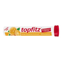 TOPFITZ Multivitamin+Mineral šumeče tablete, 20 kosov