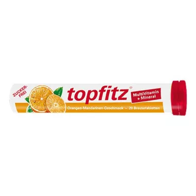 TOPFITZ Multivitamin+Mineral šumeče tablete, 20 kosov