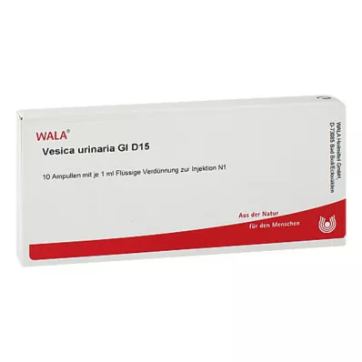 Vesica Urinaria GL D 15 ampul, 10X1 ml Vesica Urinaria GL D 15 ampul, 10X1 ml