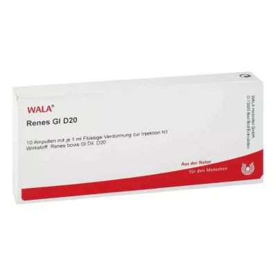 Renes Gl D20 ampule (10x1 ml) Renes Gl D20 ampule (10x1 ml)