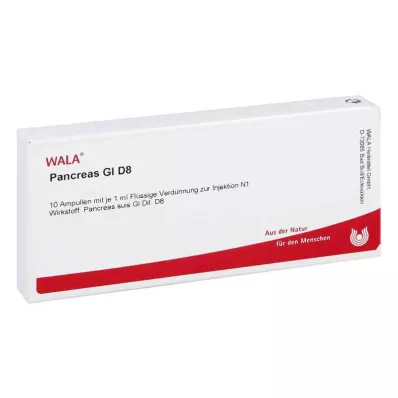 PANCREAS GL D 8 ampul, 10X1 ml