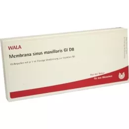 MEMBRANA sinus maxillaris GL D 8 ampul, 10X1 ml