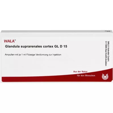 GLANDULA SUPRARENALES skorja GL D 15 ampul, 10X1 ml