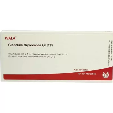 Glandula Thyreoidea GL D 15 ampul, 10X1 ml Glandula Thyreoidea GL D 15 ampul, 10X1 ml