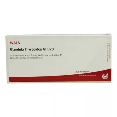 Glandula Thyreoidea Gl D20 ampule (10x1 ml) Glandula Thyreoidea Gl D20 ampule (10x1 ml)