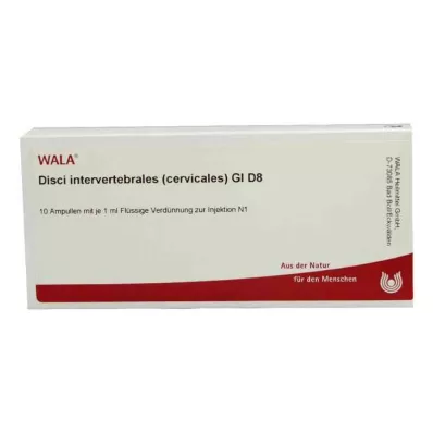 DISCI intervertebrales cervicales GL D 8 ampul, 10X1 ml DISCI intervertebrales cervicales GL D 8 ampul, 10X1 ml