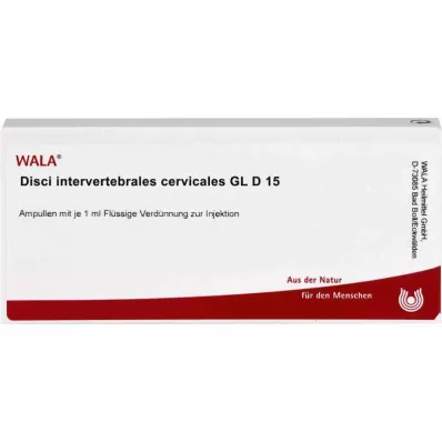 DISCI intervertebrales cervicales GL D 15 ampul, 10X1 ml DISCI intervertebrales cervicales GL D 15 ampul, 10X1 ml
