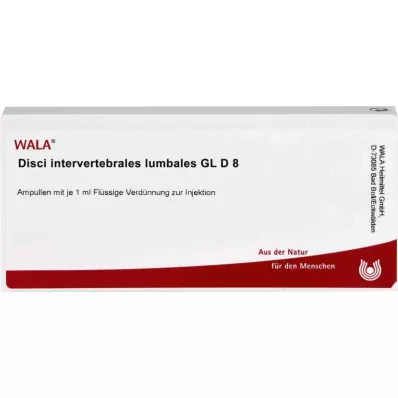DISCI intervertebrales lumbales GL D 8 ampul, 10X1 ml DISCI intervertebrales lumbales GL D 8 ampul, 10X1 ml