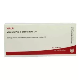 VISCUM PINI e planta tota D 8 ampul, 10X1 ml