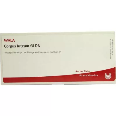 Corpus Luteum GL D 6 ampul, 10X1 ml Corpus Luteum GL D 6 ampul, 10X1 ml