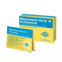 MAGNESIUM VERLA N Koncentrat za oralno uporabo, 20 kosov