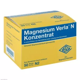 MAGNESIUM VERLA N Koncentrat za oralno uporabo, 50 kosov