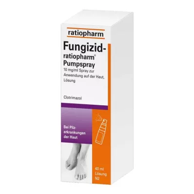 FUNGIZID-ratiopharm pršilo s črpalko, 40 ml