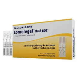 CORNEREGEL Tekočina EDO Kapljice za oči, 10X0,6 ml