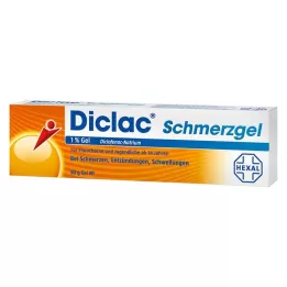 DICLAC Gel proti bolečinam 1 %, 50 g