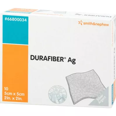 DURAFIBER Povoj Ag 5x5 cm, 10 kosov