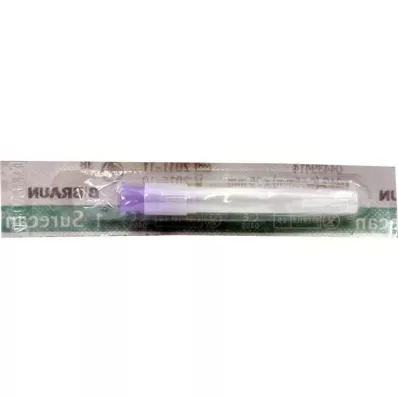 SURECAN Portna kanila 24 Gx25 mm ravna, 1 kos SURECAN Portna kanila 24 Gx25 mm ravna, 1 kos